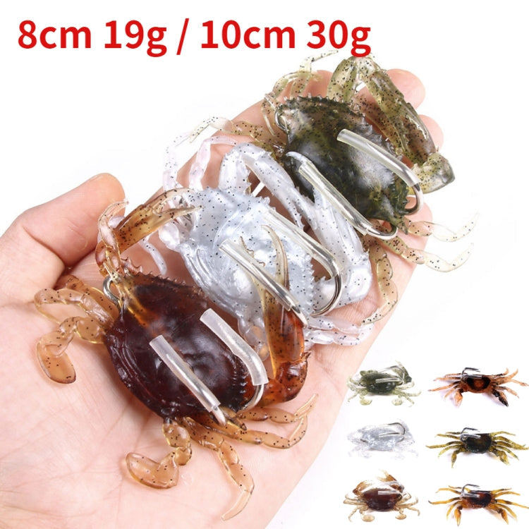 3 PCS HENGJIA SO068 Submerged Crab Hook Anti-hanging Bottom Ice Fishing Bait-Reluova