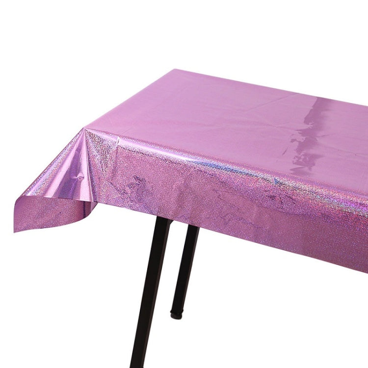 Birthday Party Foil Laser Tablecloth Wedding Decoration Supplies My Store