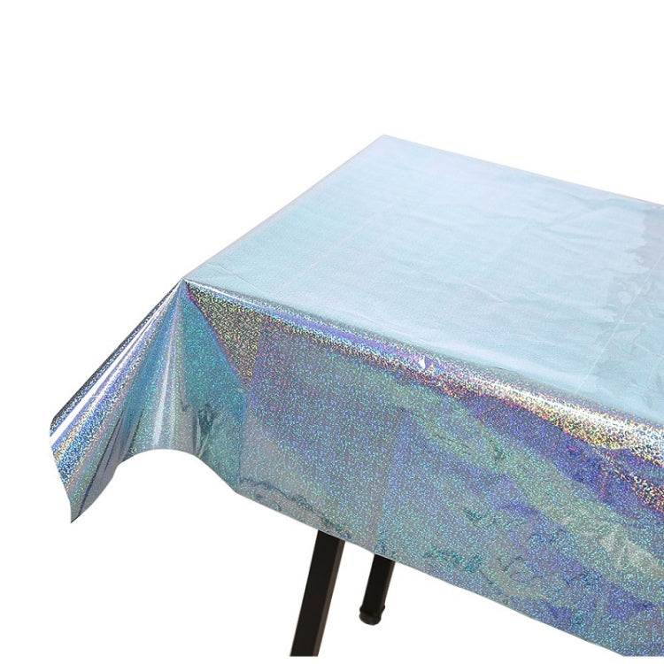 Birthday Party Foil Laser Tablecloth Wedding Decoration Supplies My Store