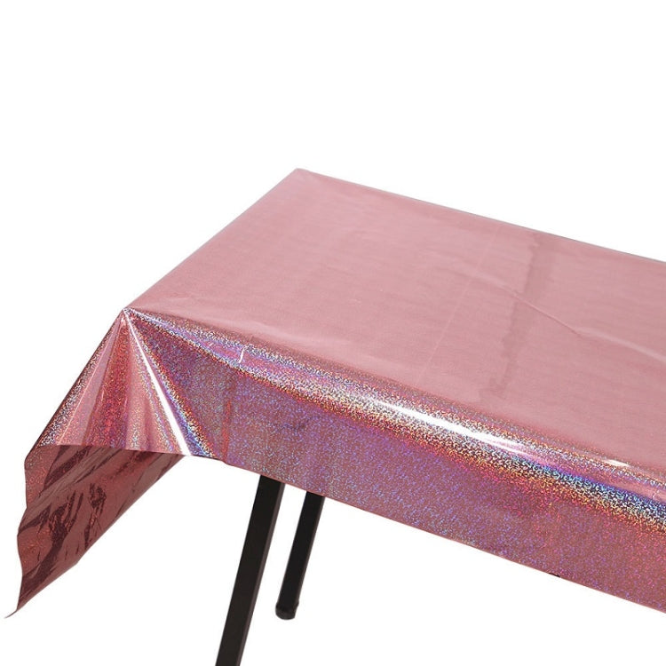 Birthday Party Foil Laser Tablecloth Wedding Decoration Supplies My Store