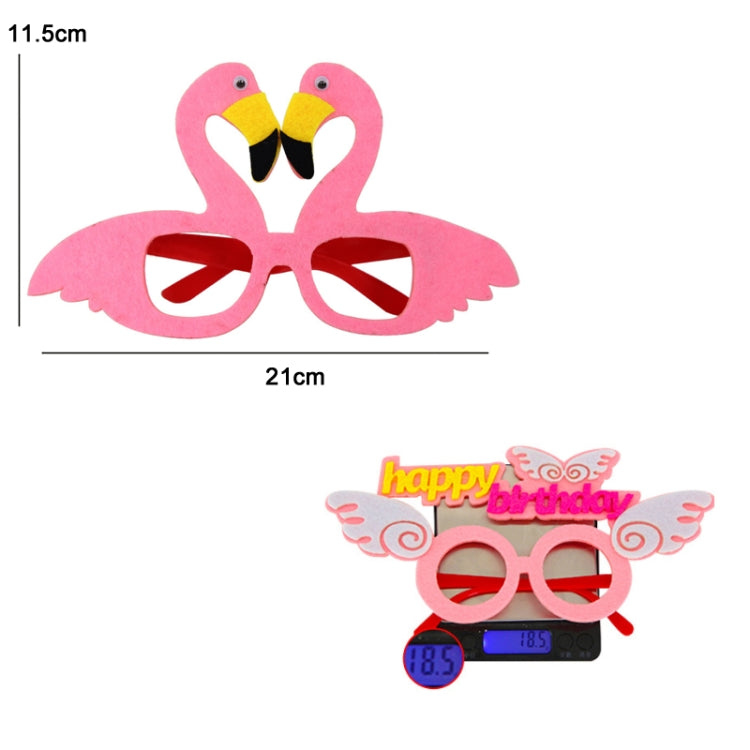 2 PCS Funny Glasses Birthday Party Cartoon Decoration Photo Props, Shape: