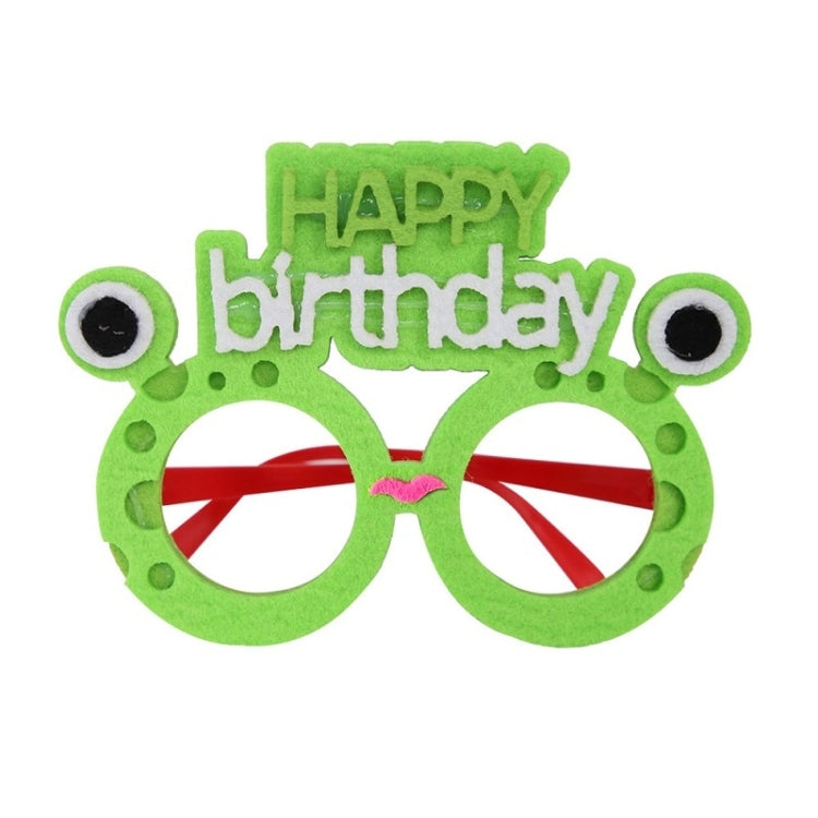 2 PCS Funny Glasses Birthday Party Cartoon Decoration Photo Props, Shape:-Reluova