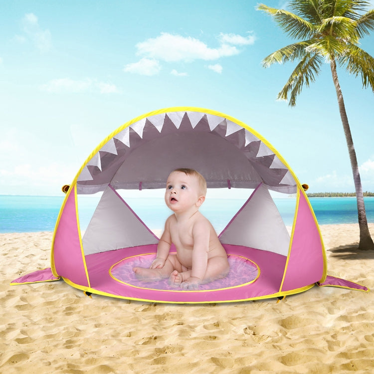 Baby Beach Tent With Pool Portable Foldable Sunshelter