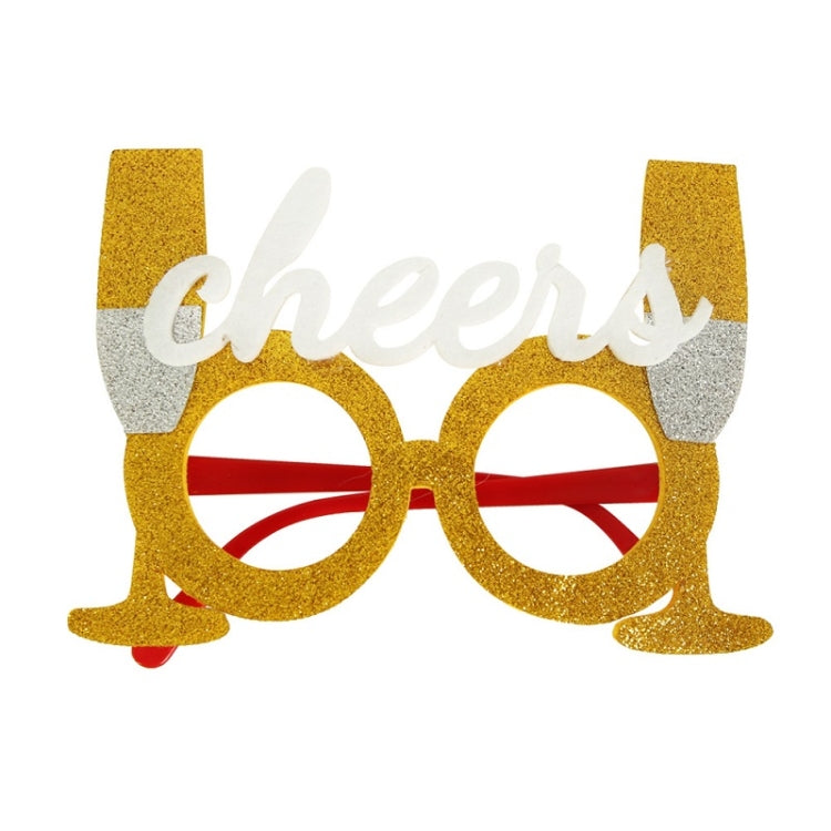 3 PCS Happy Birthday Theme Party Glasses Photo Decoration Prop, Shape: My Store