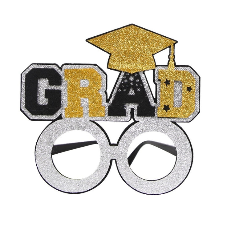 3 PCS Graduation Season Photo Props School Party Funny Glasses, Shape: