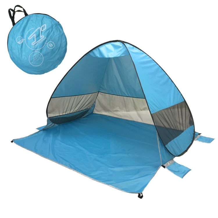 Automatic Instant Pop Up Tent Potable Beach Tent,Size: