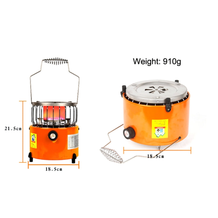 Mini Ice Fishing Heating Stove Portable Outdoor Stove LPG Heater Reluova