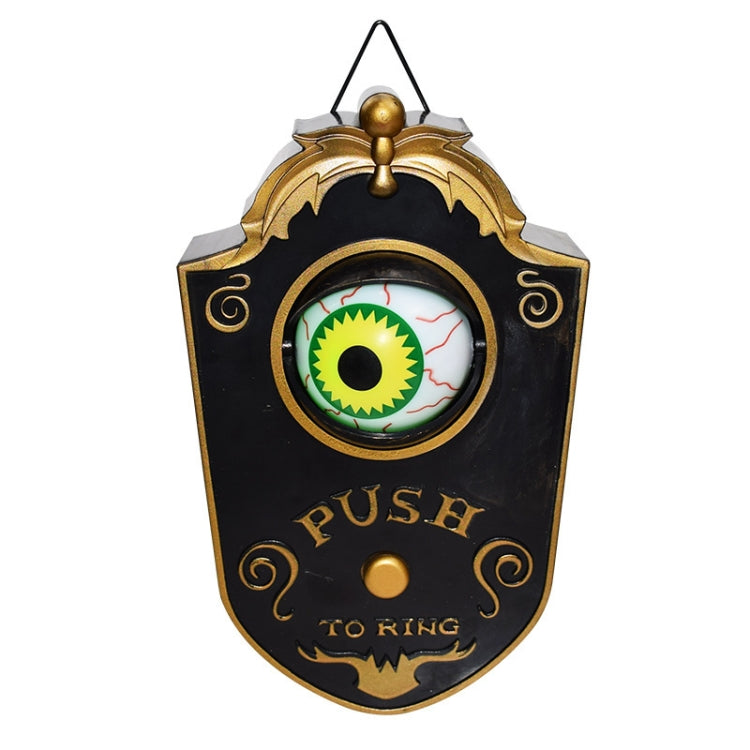 Halloween One-eyed Doorbell Glowing Horror Sound Decoration Pendant