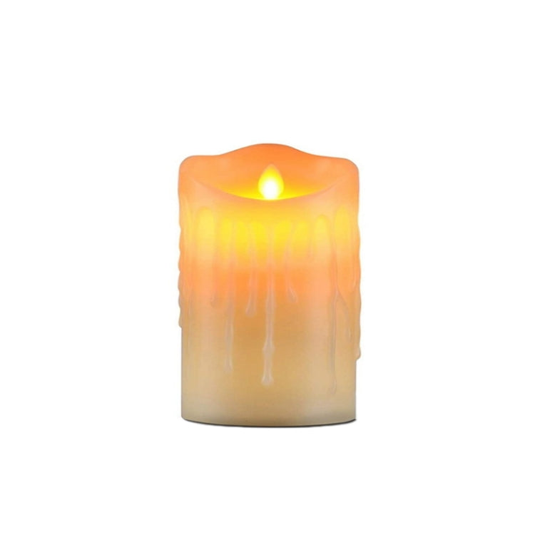 LED Electronic Candle Lights Halloween Christmas Decoration Props, Size: