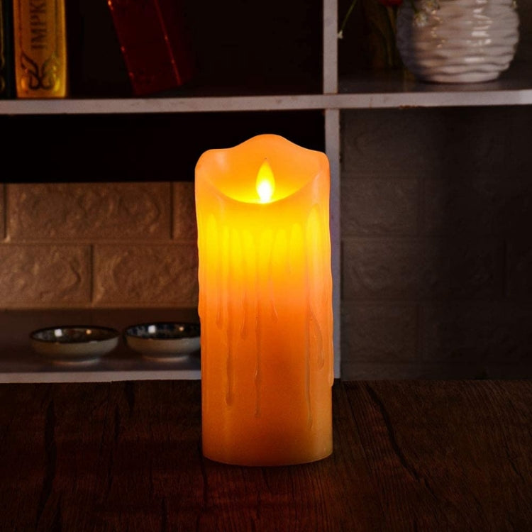 LED Electronic Candle Lights Halloween Christmas Decoration Props, Size: My Store