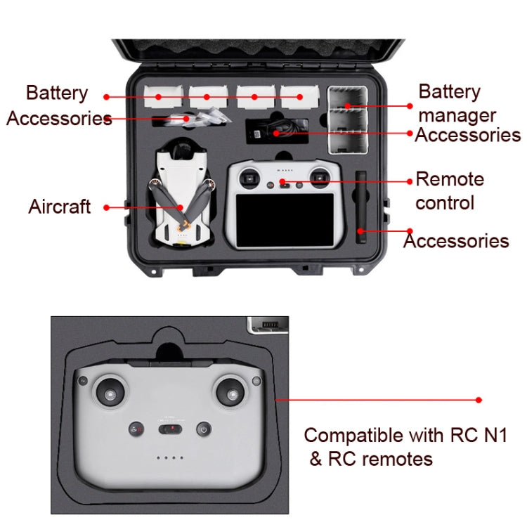 Waterproof Storage Box Carrying Protective Box for DJI Mini 3 Pro My Store