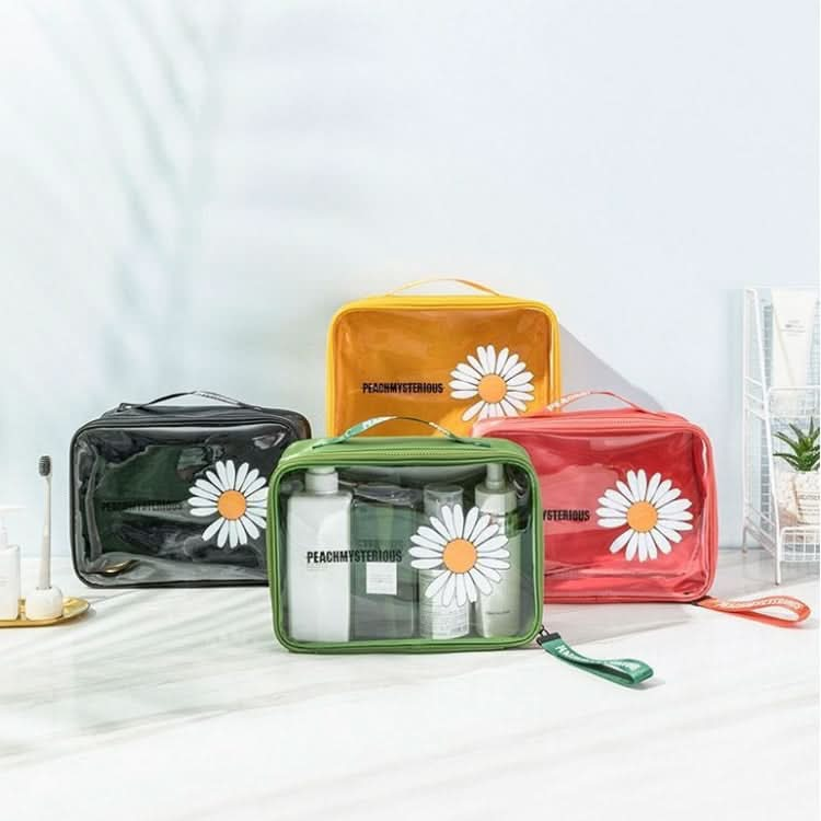 Travel Portable Transparent Large-Capacity Cosmetic Storage Bag Reluova