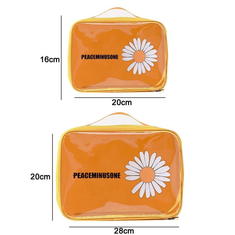 Travel Portable Transparent Large-Capacity Cosmetic Storage Bag Reluova