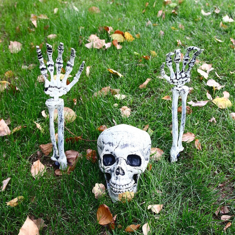 Halloween Simulation Skull Hand And Leg Horror Decoration Props