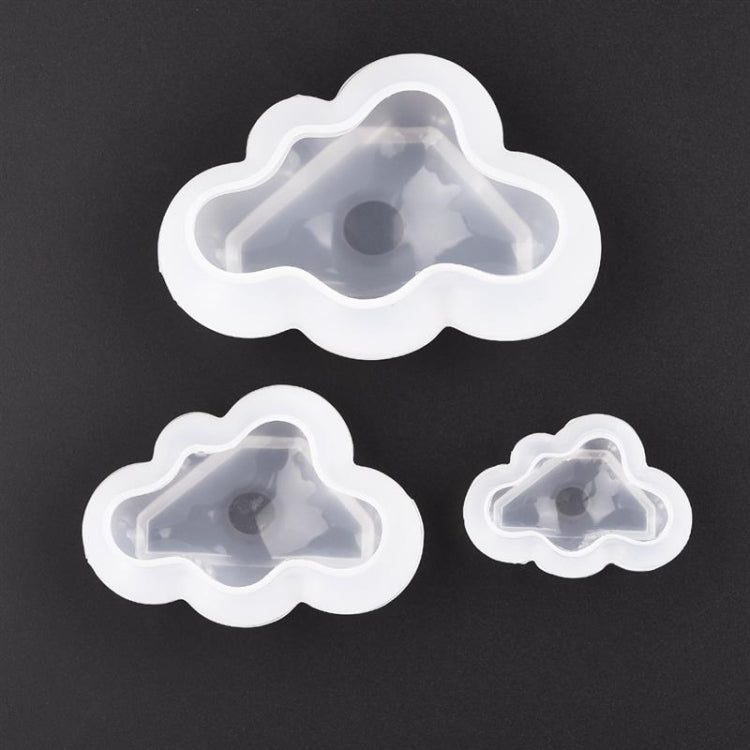 2 PCS Cloud DIY Mirror Silicone Mold, Specification: Large