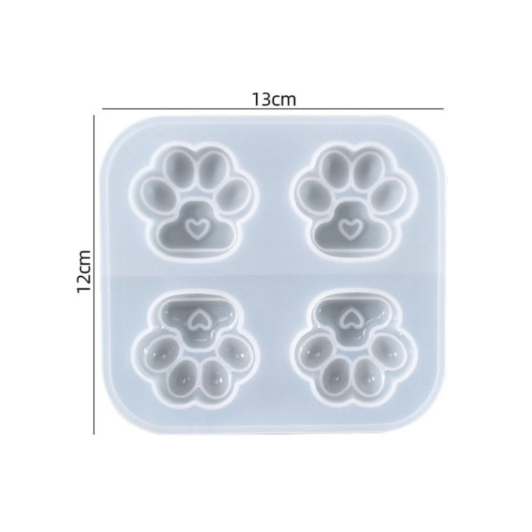 04 Little Cat Claw DIY Crystal Epoxy Jewelry Silicone Mold