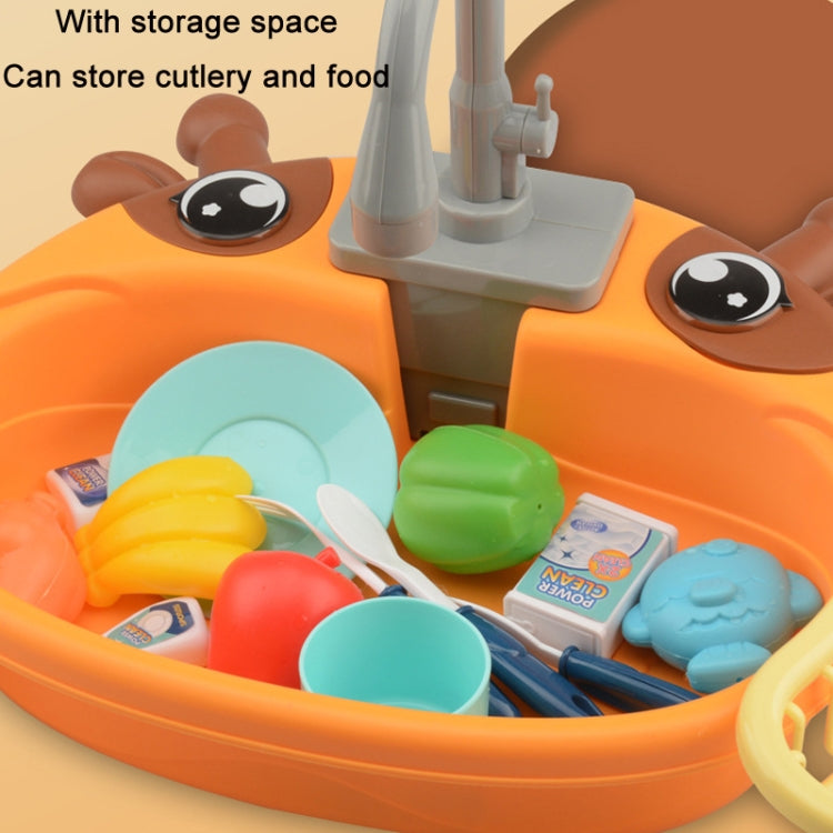 Children Kitchen Toys Electric Circulating Water Dishwasher