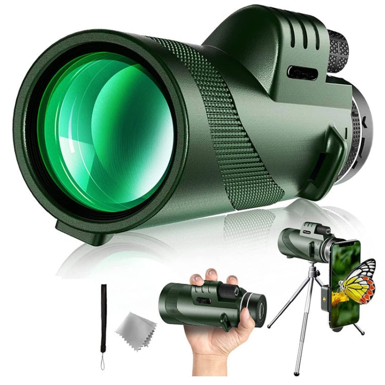 40X60 Outdoor Night Vision High Power HD Monocular-Reluova