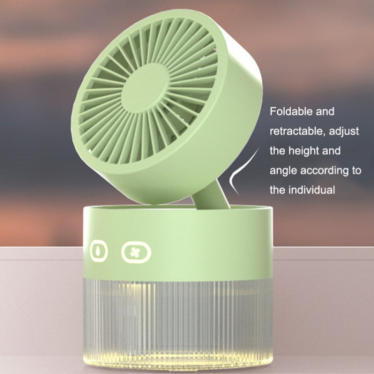 OM008 Desktop Foldable Spray Humidification Mini USB Water Cooling Fan Reluova