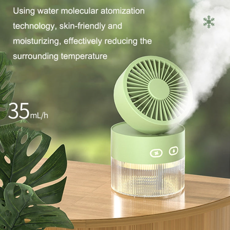 OM008 Desktop Foldable Spray Humidification Mini USB Water Cooling Fan Reluova