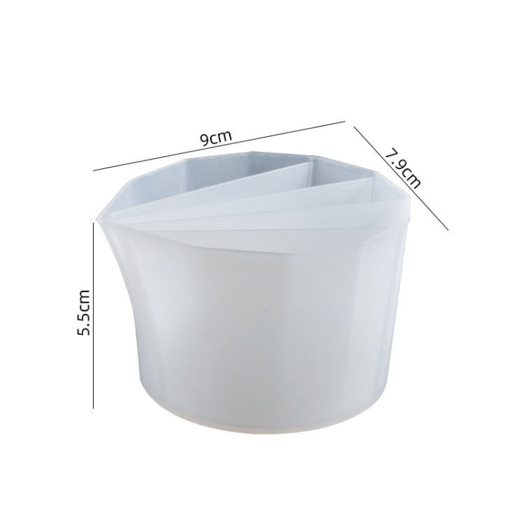 2 PCS DIY Crystal Epoxy Color Separation Cup Silicone Toning Cup, Style:-Reluova