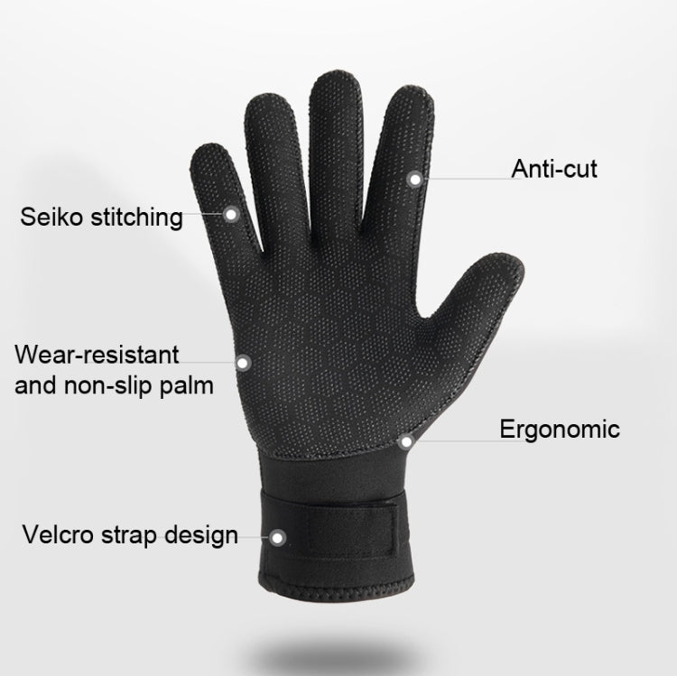 DIVESTAR Diving Gloves Cut & Stab Resistant Sports Gloves