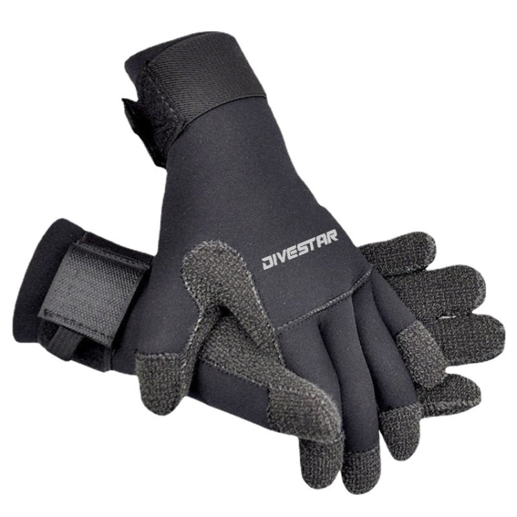 DIVESTAR 5mm Non-slip Wear-resistant Gloves Stab-resistant Diving Gloves