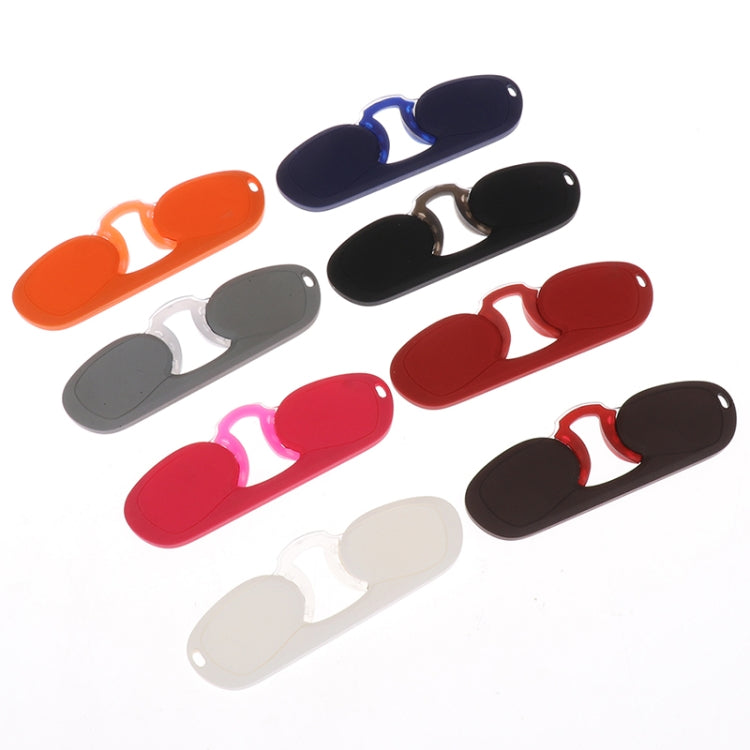 Clip-nose Reading Glasses Portable Reading Mirror No Mirror Leg Glasses, Series 2