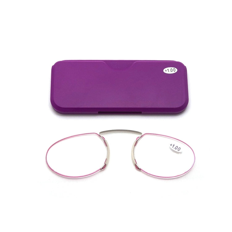 Pince-nez Reading Glasses Frameless Magnifying Glasses Reluova