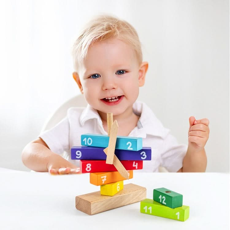 Digital Cognitive Building Blocks Learning Alarm Clock Teaching Aids Reluova