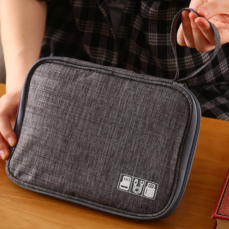 Power Hard Drive Digital Accessories Dustproof Storage Bag, Style: