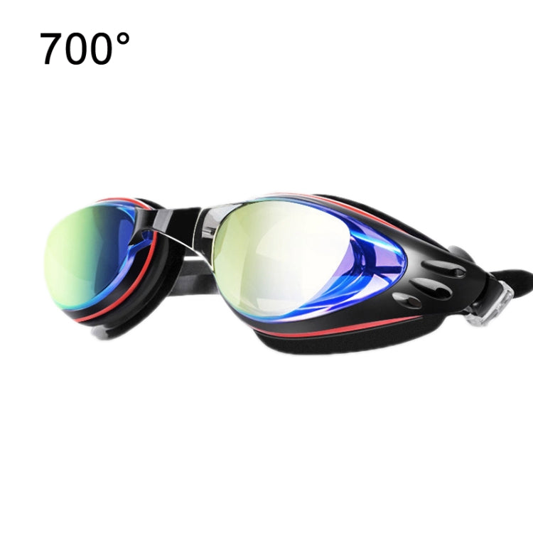 WAVE Electroplating HD Anti-fog Myopia Swimming Glasses