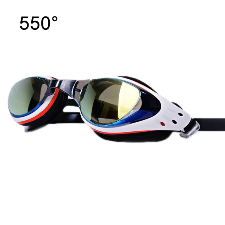 WAVE Electroplating HD Anti-fog Myopia Swimming Glasses Reluova