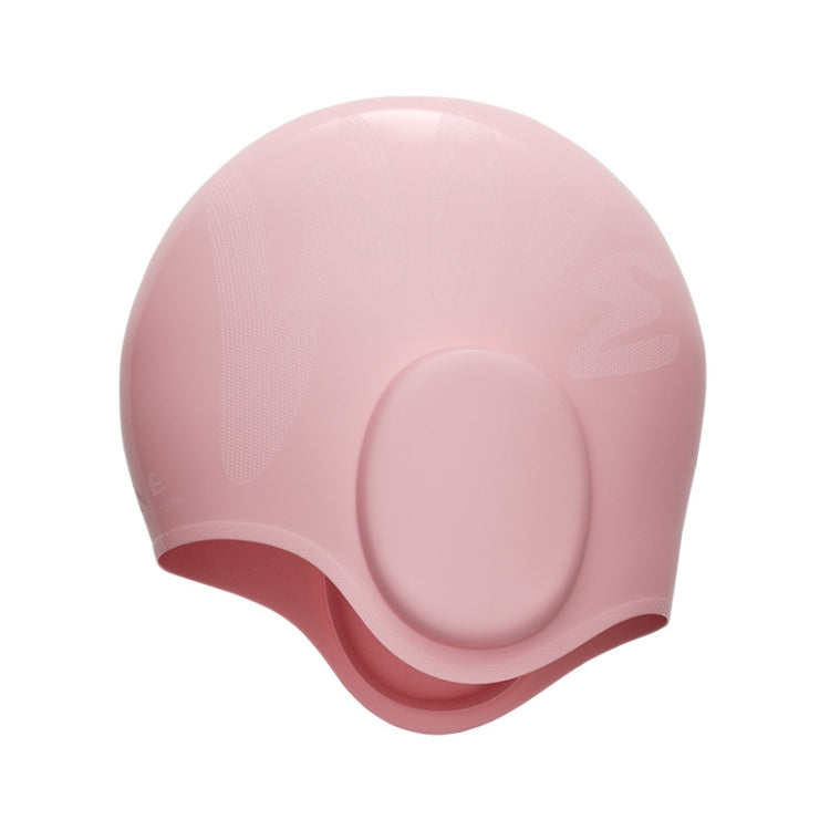 WAVE Waterproof Solid Color Ear Guard Silicone Swimming Cap Reluova