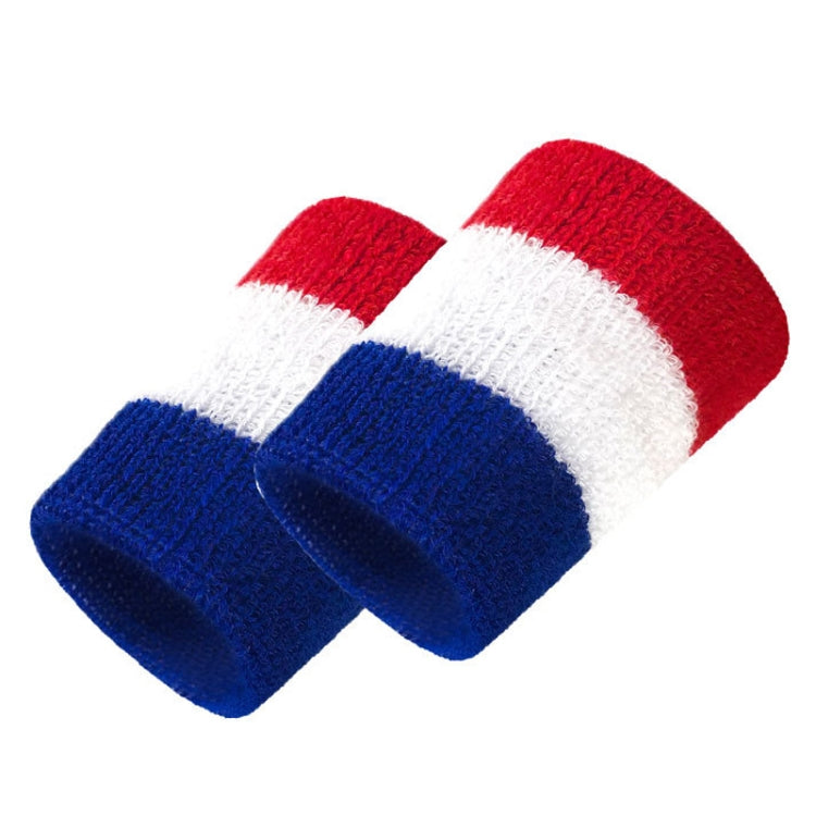 2PCS Basketball Badminton Tennis Running Fitness Towel Sweat-absorbent Sports Wrist Reluova