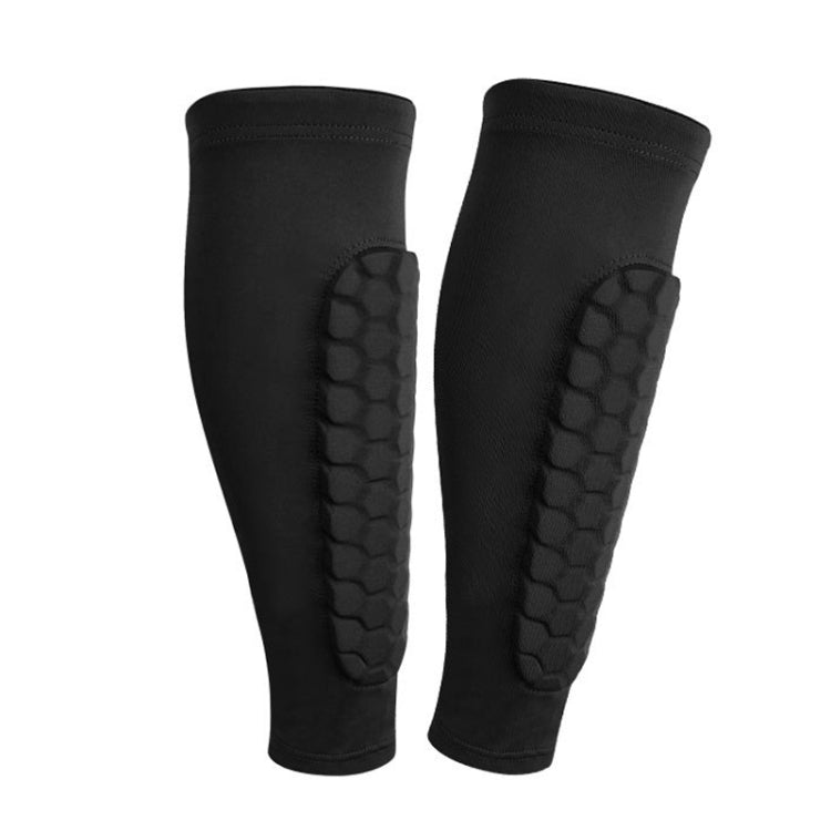 Sports Outdoor Basketball Ride Honeycomb Anti -Collision Leg Protection