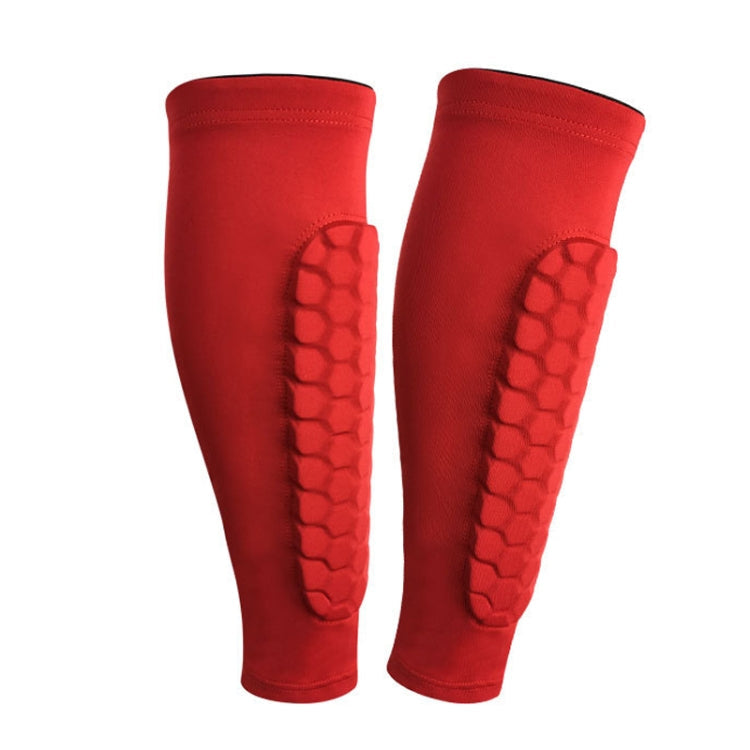 Sports Outdoor Basketball Ride Honeycomb Anti -Collision Leg Protection