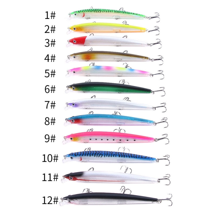 HENGJIA MI130 13.5cm 15.5g Far Throwing Floating Water Laser Bait