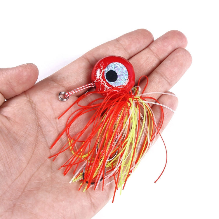 HENGJIA Bearded Guy Lead Sinker Big Head Lead Bait Sea Fishing Hook