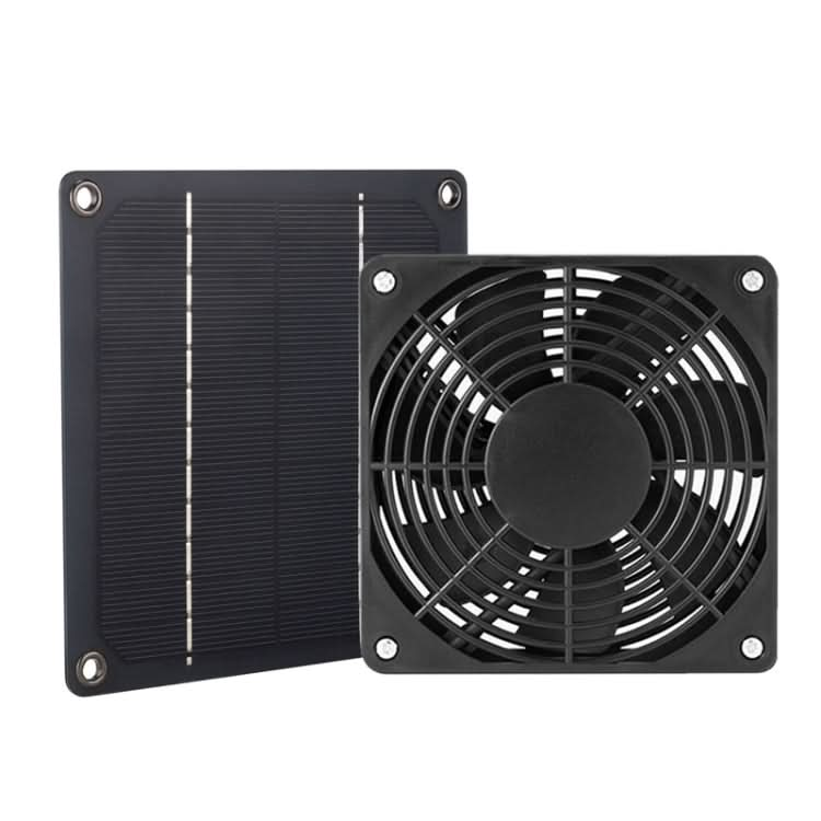 3W High Speed and Long Life Outdoor Solar Pet Exhaust Fan-Reluova