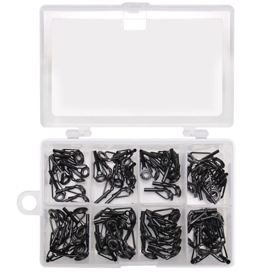 80 PCS / Box Top Ring Leading Eye Lure Rod Accessories, Style: