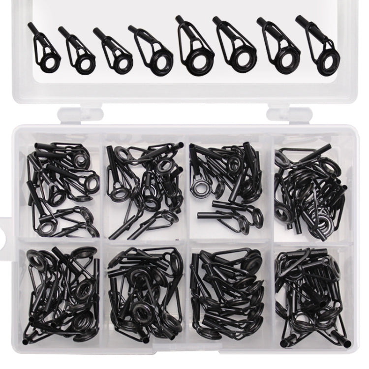 80 PCS / Box Top Ring Leading Eye Lure Rod Accessories, Style: Reluova