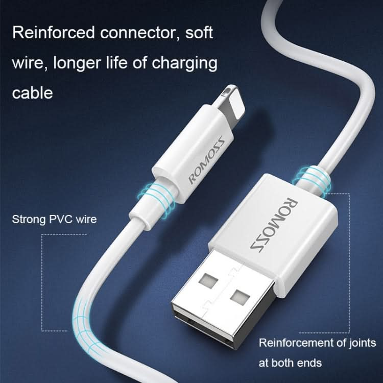 ROMOSS CB12 Universal Mobile Phone USB Data Cable, Length: