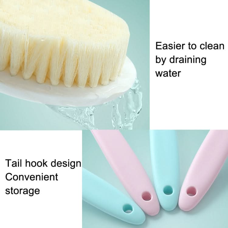 Long Handle Soft Hair Bathing Brush Nylon Hair Massage Brush