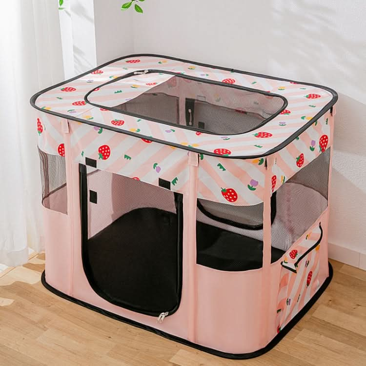 Rectangular Foldable Pet Fence Dog and Cat Litter Pet Delivery Room - Reluova