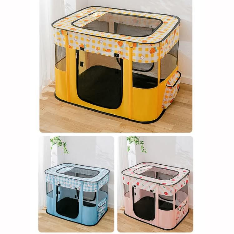 Rectangular Foldable Pet Fence Dog and Cat Litter Pet Delivery Room - Reluova