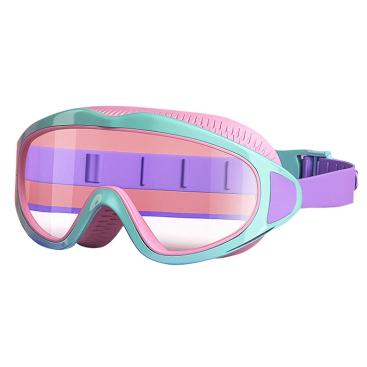 Anti-fog Children Swimming Goggles Comfortable Large Frame Diving Glasses