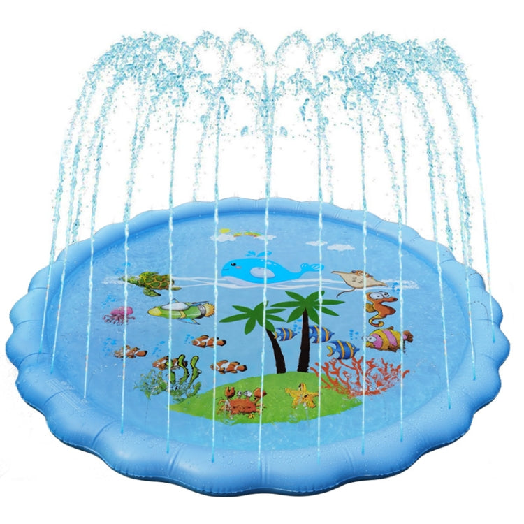 170cm PVC Inflatable Water Spray Pad Children Outdoor Summer Water Toys