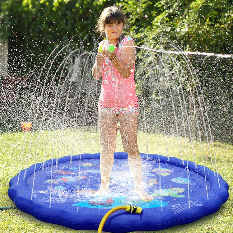 170cm PVC Inflatable Water Spray Pad Children Outdoor Summer Water Toys