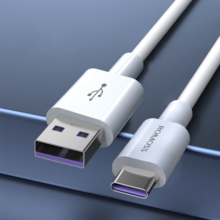 ROMOSS CB304 6A 100W USB to Type-C/USB-C Data Cable, Length: 0.2m My Store